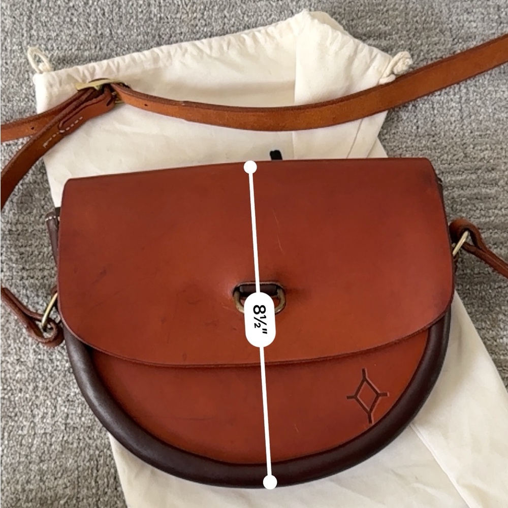 Filson x Ranchlands Crossbody Saddle Bag - Picture 11 of 12